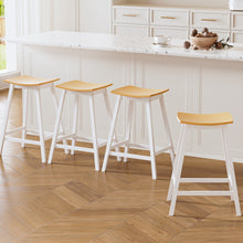 Load image into Gallery viewer, Artiss 4x Bar Stools Wooden Chairs Oak