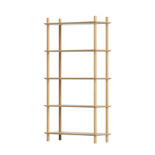 Load image into Gallery viewer, Artiss Bookshelf 5 Tiers Bookcase Display Shelves Wooden Storage Stand Rack Pine