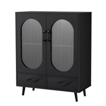 Load image into Gallery viewer, Artiss Buffet Sideboard Double Doors - Black