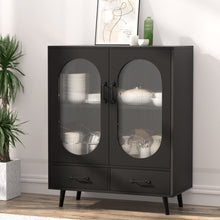 Load image into Gallery viewer, Buffet Sideboard Double Doors - Black