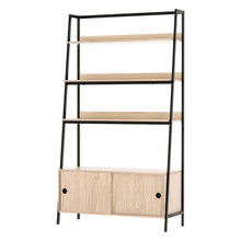 Load image into Gallery viewer, Artiss Bookshelf 5 Tier Cube Cabinet MIRA Oak