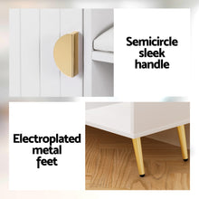 Load image into Gallery viewer, Artiss Shoe Rack Cabinet Bench 6 Pairs White
