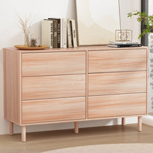 Load image into Gallery viewer, 6 Chest of Drawers Cabinet Dresser Table Tallboy Storage Bedroom Pine