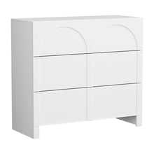 Load image into Gallery viewer, Artiss 3 Chest of Drawers Lowboy Dresser Cabinet White