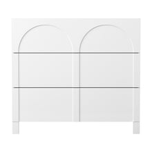 Load image into Gallery viewer, Artiss 3 Chest of Drawers Lowboy Dresser Cabinet White