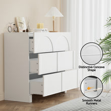 Load image into Gallery viewer, Artiss 3 Chest of Drawers Lowboy Dresser Cabinet White