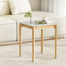 Load image into Gallery viewer, Artiss Coffee Table Marble Effect Square