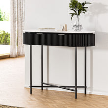 Load image into Gallery viewer, Artiss Console Table 2 Drawers 100CM