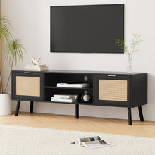 Load image into Gallery viewer, Artiss TV Unit 150cm Storage Cabinet Black