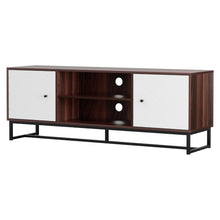 Load image into Gallery viewer, Artiss TV Unit 150cm Storage Shelves Walnut White