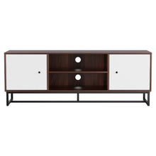 Load image into Gallery viewer, Artiss TV Unit 150cm Storage Shelves Walnut White
