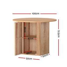 Load image into Gallery viewer, 1M Artiss Dining Table Storage Base