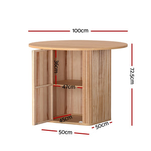 1M Artiss Dining Table Storage Base