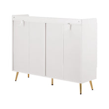 Load image into Gallery viewer, Artiss Shoe Rack Cabinet 5 Tiers 30 Pairs White
