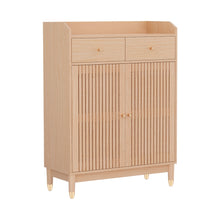 Load image into Gallery viewer, Artiss Shoe Rack Cabinet 4-Tier 16 Pairs Pine