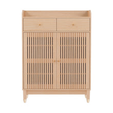 Load image into Gallery viewer, Artiss Shoe Rack Cabinet 4-Tier 16 Pairs Pine