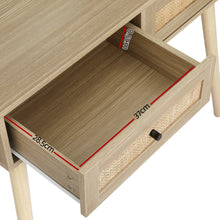 Load image into Gallery viewer, Artiss Dressing Table Set Rattan Frances