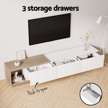 Load image into Gallery viewer, Artiss TV Cabinet Entertainment Unit Stand Extendable White Oak