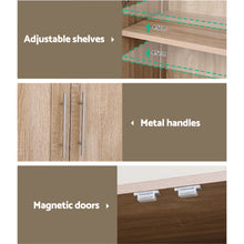 Load image into Gallery viewer, Artiss Buffet Sideboard Cupboard Cabinet Pantry Organiser Adjustable Shelves
