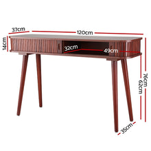 Load image into Gallery viewer, Artiss Console Table 2 Drawers 120CM