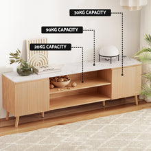 Load image into Gallery viewer, Artiss TV Cabinet Entertainment Unit Stand 180CM Pine White