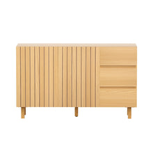 Load image into Gallery viewer, 130cm Artiss Buffet Sideboard Cupboard Cabinet Pantry Storage Drawer Pine