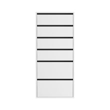 Load image into Gallery viewer, Artiss 6 Chest of Drawers Dresser Tallboy White