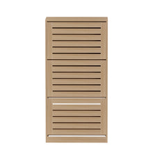 Load image into Gallery viewer, Artiss Shoe Cabinet Storage Drawer 45 Pairs Pine