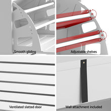 Load image into Gallery viewer, Artiss Shoe Cabinet Storage Drawer 45 Pairs White