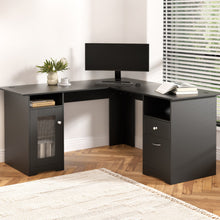 Load image into Gallery viewer, Artiss Computer Desk Home Office Study Desks L-shaped Corner Table with Storage