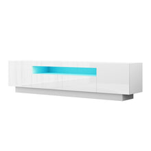 Load image into Gallery viewer, Artiss TV Unit Entertainment Unit Storage Drawer RGB LED 180cm White