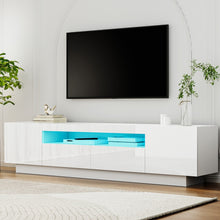 Load image into Gallery viewer, Artiss TV Unit Entertainment Unit Storage Drawer RGB LED 180cm White