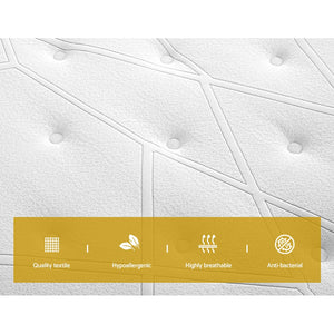 Home Bedding 32cm Mattress Euro Top King