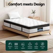 Load image into Gallery viewer, Giselle Bedding 31cm Mattress Euro Top King Single