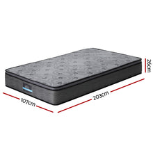 Load image into Gallery viewer, 26cm Mattress Bed Giselle King Single