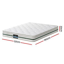 Load image into Gallery viewer, 20cm Giselle Mattress Double Green Tea Mattresses