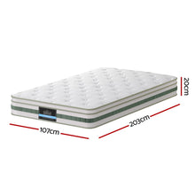 Load image into Gallery viewer, 20cm Giselle Mattress King Single Green Tea Mattresses