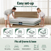Load image into Gallery viewer, 20cm Giselle Mattress King Single Green Tea Mattresses