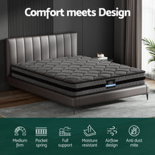 Load image into Gallery viewer, Giselle Bedding 22cm Mattress Medium Firm King