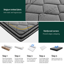 Load image into Gallery viewer, Giselle Bedding 22cm Mattress Medium Firm King