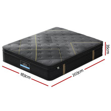 Load image into Gallery viewer, 35cm Giselle Mattress King Bed Bamboo Pocket Firm Foam
