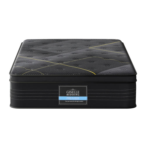 35cm Giselle Mattress King Single Bed Bamboo Pocket Firm Foam