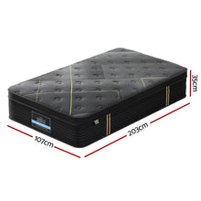 Load image into Gallery viewer, 35cm Giselle Mattress King Single Bed Bamboo Pocket Firm Foam