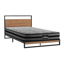 Load image into Gallery viewer, Artiss  Metal Bed Frame King Single Size Beds Platform with Mattress