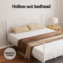 Load image into Gallery viewer, Artiss Bed Frame Queen Size Metal Bed Frame GROA