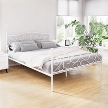 Load image into Gallery viewer, Artiss Bed Frame Queen Size Metal Bed Frame GROA
