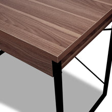 Load image into Gallery viewer, Artiss Computer Desk Drawer Storage Walnut 100CM