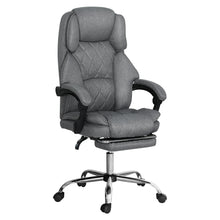 Load image into Gallery viewer, Artiss Executive Office Chair Footrest Grey