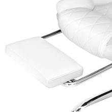 Load image into Gallery viewer, Artiss Executive Office Chair Leather Footrest White