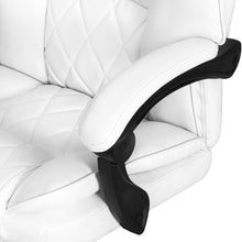 Load image into Gallery viewer, Artiss Executive Office Chair Leather Footrest White